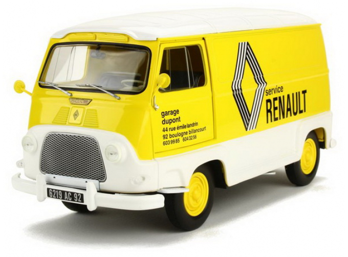 RENAULT Estafette фургон "Assistance Renault" 1972 Yellow / White