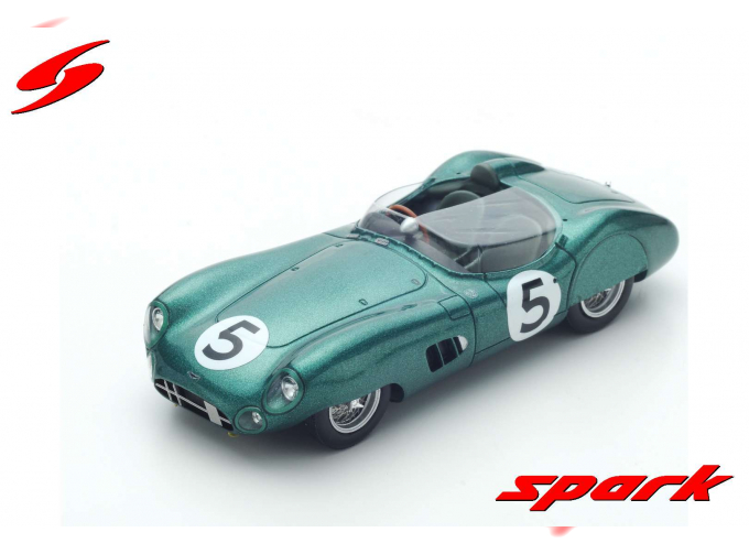 ASTON MARTIN DBR1 #5 Winner Le Mans 1959 R. Salvadori - C. Shelby