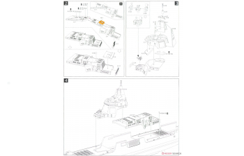 Сборная модель PLAN Type 055 Destroyer Dalian