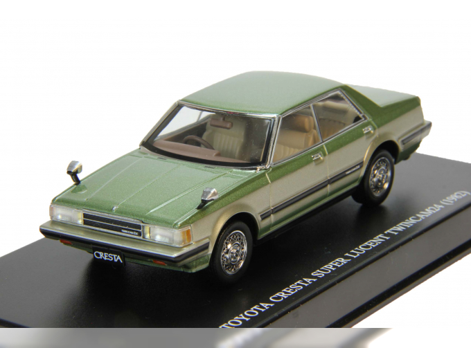 TOYOTA Cresta Super Lucent Twincam 24 (1982), green metallic