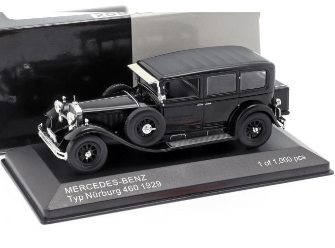 MERCEDES-BENZ Typ Nuerburg 460 (W08) 1929 Black