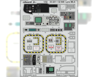 Цветное фототравление для Lynx Mk.8 интерьер