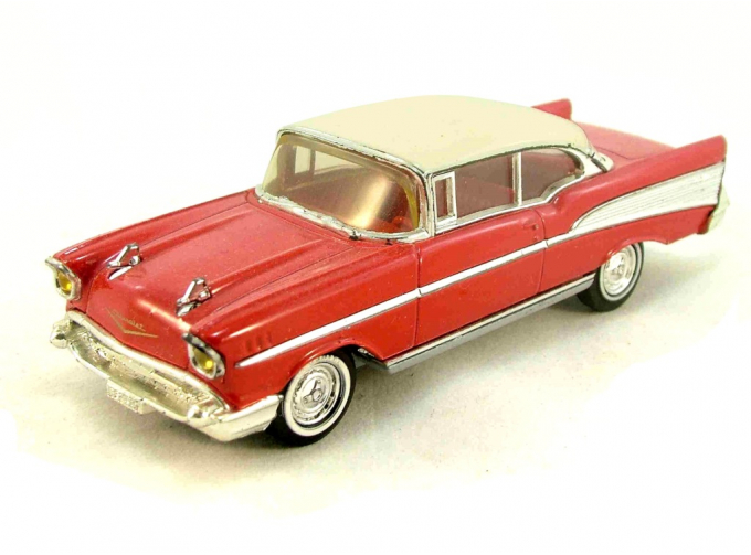 CHEVROLET Bel Air (1957), красный с белым