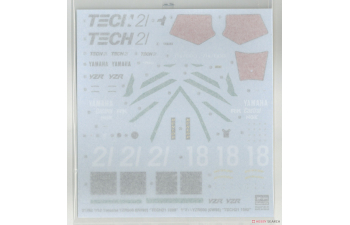 Сборная модель мотоцикл YAMAHA YZR500 (0W98) "TECH21 1988" (Limited Edition)