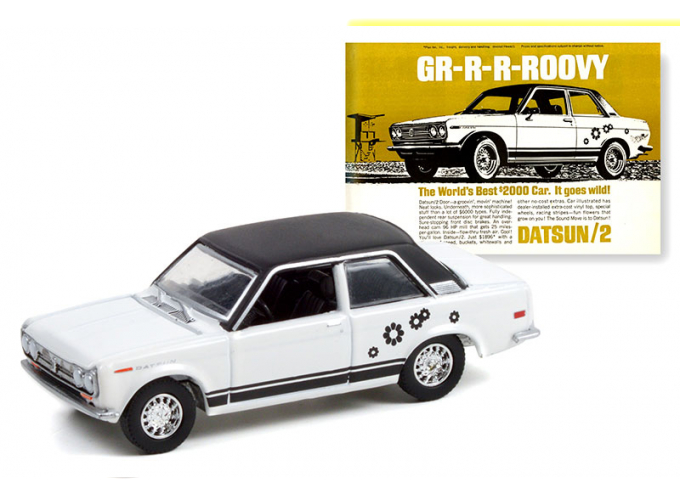 DATSUN 510 "World's Best $2000 Car. It Goes Wild!" 1969