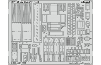 Набор фототравления для AV-8A ранний тип