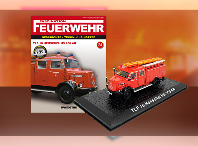 Faszination Feuerwehr 31, TLF 16 Henschel HS 100 AK