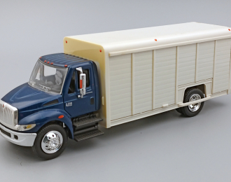INTERNATIONAL 4200 Beverage Truck, blue / white