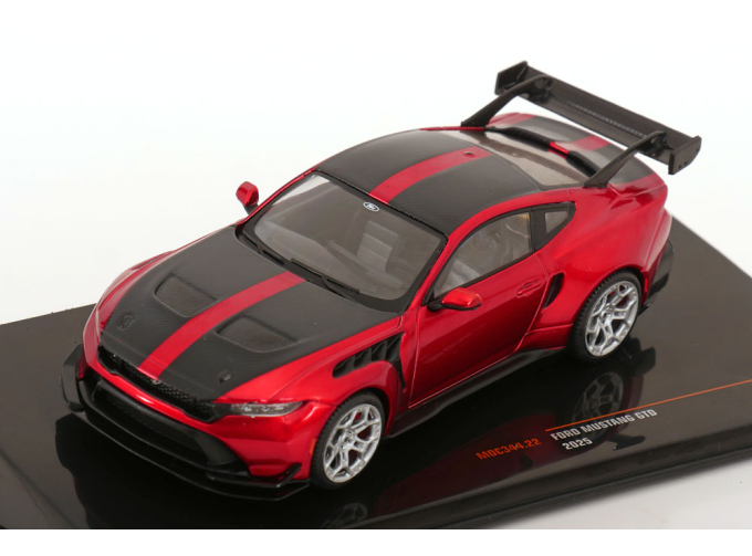FORD Mustang GTD 5.2l V8 Coupe (2025), dark red