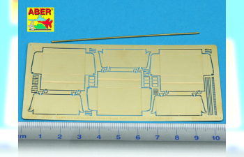 Фототравление Soviet Heavy Tank Kv-1or Kv-2 early with wide fenders Vol.2 - Tool boxes late type