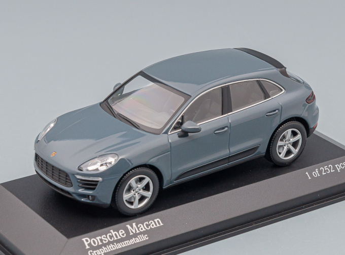 PORSCHE Macan (2013), grey metallic