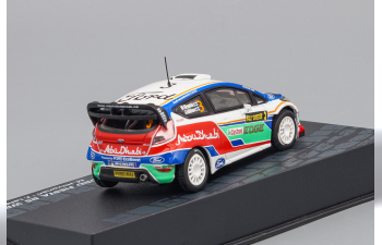 FORD Fiesta RS WRC #3 M. Hirvonen - J. Lehtinen Rally Sweden (2011), white / blue / green