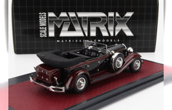 CORD L-29 Phaeton Sedan Cabriolet Open (1931), Black Red