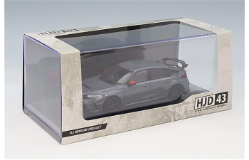 HONDA Civic type r (fl5) racing black package with genuine optional parts (2022), sonic gray pearl