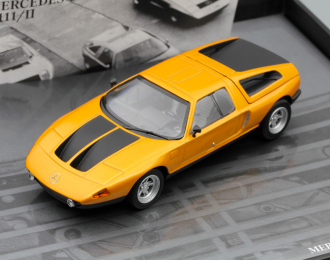 MERCEDES-BENZ C111/II (1970), orange metallic / black