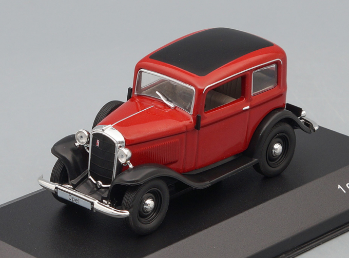 OPEL P4 (1935), dark red / black