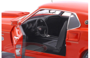 FORD Mustang 600 Coupe (1969), red / orange
