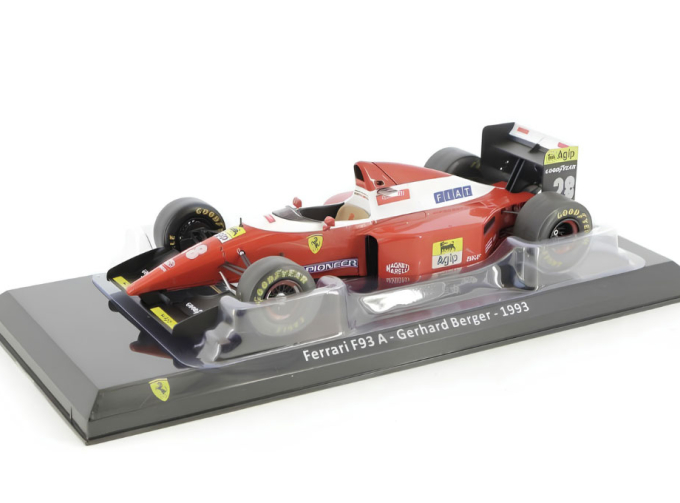 FERRARI F93 A - 1993 - Gerhard Berger, Les Grandes Ferrari F1 Mythe et Passion