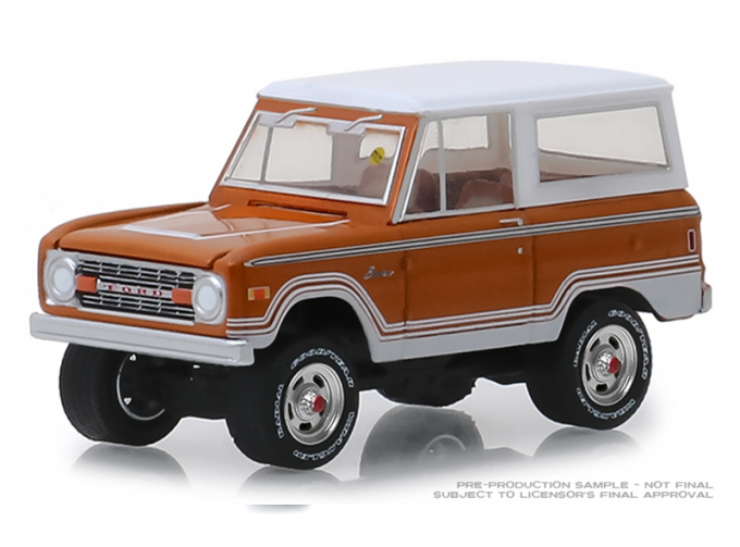 FORD Bronco Ranger 1977 Cinnamon and White (Indianapolis 2018)