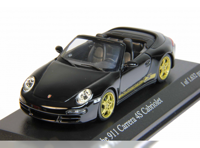 PORSCHE 911 Carrera 4S (2006), black