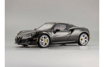 ALFA ROMEO 4C (2013), glossy black