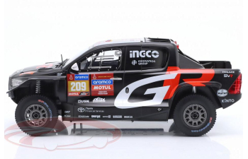 TOYOTA GR DKR Hilux Evo T1U (GR) #209 7th Rallye Dakar Giniel de Villiers, Dennis Murphy (2024)