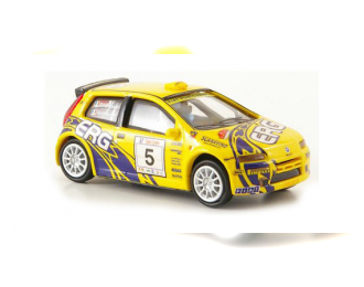 FIAT Punto Abarth Super 1600 Evo "5 Andreucci/Andreussi", yellow / blue / white