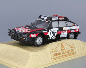 CITROEN CX 2400 GTI #126 Jean-Paul Luc - Philippe Alessandri Dakar (1981), black