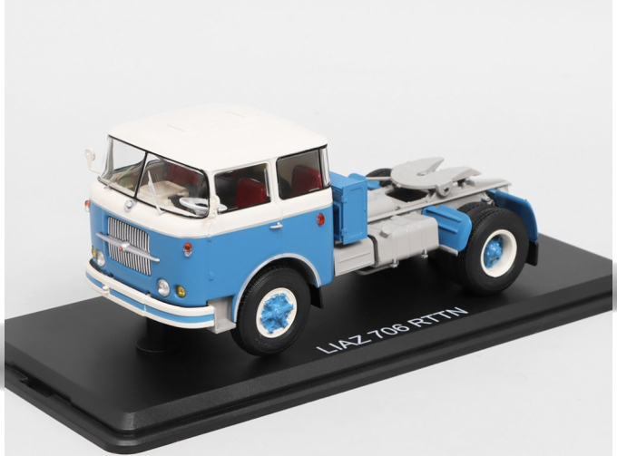 LIAZ 706 Rttn Tractor Truck 2-assi (1978), Light Blue White