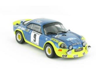 ALPINE A 110 Turbo Cévennes de 1972, серия Alpine and Renault Sportives 35, желто-синий