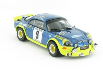 ALPINE A 110 Turbo Cévennes de 1972, серия Alpine and Renault Sportives 35, желто-синий