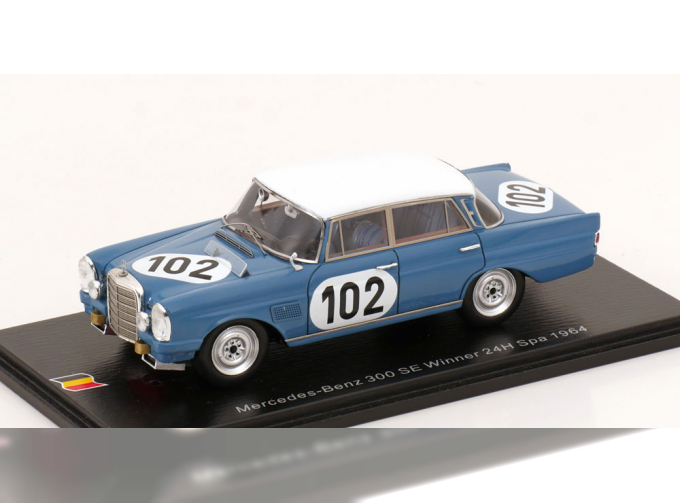 MERCEDES-BENZ 300 SE W112 Winner 24h Spa, Crevits/Gosselin (1964)