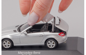MERCEDES-BENZ SLK w movable roof, iridium silver