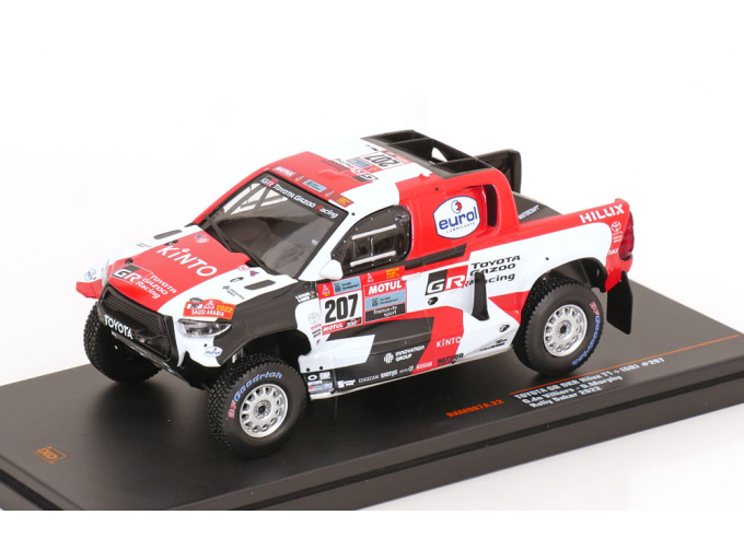 TOYOTA GR DKR Hilux T1 No 207  Rally Dakar, de Villiers/Murphy (2022)