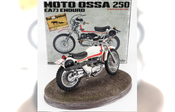 OSSA 250 Ae73 Enduro (1973) - From Movie - Altrimenti Ci Arrabbiamo - Tv Series - Motorcycle, White