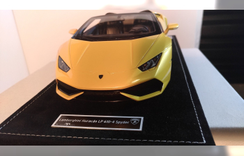 LAMBORGHINI Huracan LP 610-4 Spyder, yellow