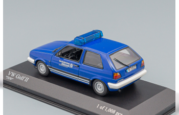 VOLKSWAGEN  GOLF II 'THW', blue