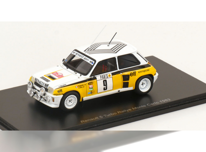 RENAULT 5 Turbo No 9 Rally Monte Carlo, Ragnotti/Andrie (1983)