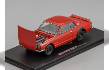 NISSAN Skyline 2000 GT-R KPGC10 (1971), red 