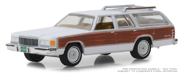 MERCURY Grand Marquis Colony Park (1989), white / brown