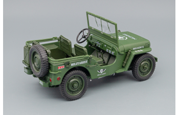 JEEP Willys Tactical Jeep USA (1941), green