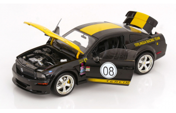 FORD Shelby Mustang Terlingua Racing Team (2008), black yellow