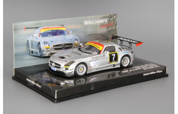 MERCEDES-BENZ SLS AMG GT3 Dubai (2011), silver