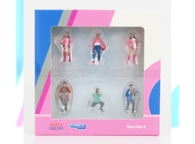 ACCESSORIES Diorama Figures Race Day 2, Various