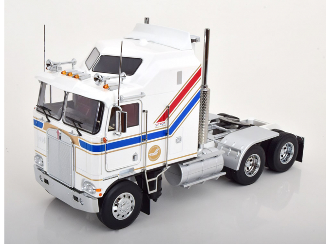 KENWORTH K100 Aerodyne (1976), white blue red golden