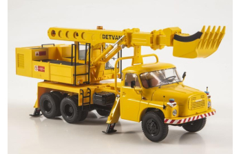 UDS-110 (Tatra-148) экскаватор, желтый