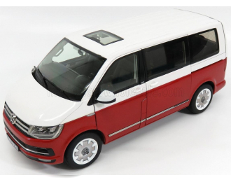 VOLKSWAGEN T6 Multivan Highline Minibus 2017, Red White