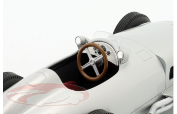 MERCEDES-BENZ Renntransporter (blue) + MERCEDES-BENZ W196 (1955), silver