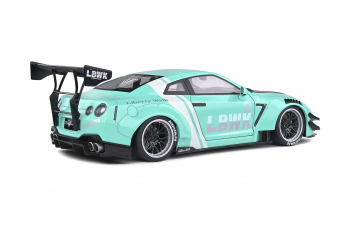  NISSAN GT-R (R35) LB Works (2020), mint green