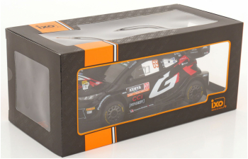 TOYOTA Yaris Gr Rally1 Team Toyota Gazoo Racing Wrt №69 Winner Rally Safari Kenya (2024) Kalle Rovanpera - Jonne Halttunen, Black